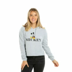 Disney Mickey Mouse Chill Cotton Cropped Hoodie For Female 11 Disney Mickey Mouse Chill Cotton Cropped Hoodie For Female -Mickey Mouse Shirts Shop unnamed file 1006