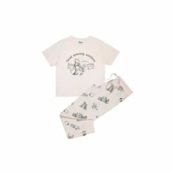 Disney Winnie The Pooh Good Morning Womens Pj Set For Female -Mickey Mouse Shirts Shop unnamed file 1009