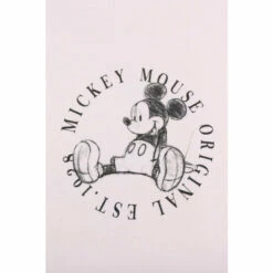 Disney Mickey Mouse Original Circle Est. 1928 Cotton Sweatshirt For Female -Mickey Mouse Shirts Shop unnamed file 102