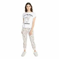 Disney Simple Things Cotton PJ Set For Female