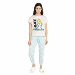 Disney Alice In Wonderland Cotton PJ Set For Female 11 Disney Alice In Wonderland Cotton PJ Set For Female -Mickey Mouse Shirts Shop unnamed file 1064