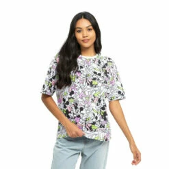 Disney Mickey Mouse And Friends Oversized AOP Ladies Classic T Shirt For Female