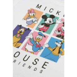 Disney 90&apos;s Friends Cotton T-shirt For Female -Mickey Mouse Shirts Shop unnamed file 118