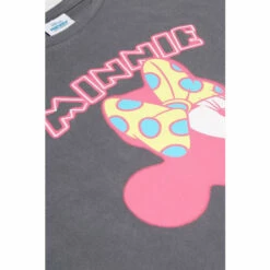 Disney Neon Pink Minnie T-Shirt For Female -Mickey Mouse Shirts Shop unnamed file 1203