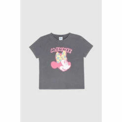 Disney Neon Pink Minnie T-Shirt For Female -Mickey Mouse Shirts Shop unnamed file 1204