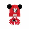 Disney Kids Minnie Mouse Winter Hat And Gloves Set For Female