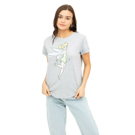Disney Tinkerbell Sketch Cotton T-shirt For Female 6 Disney Tinkerbell Sketch Cotton T-shirt For Female - Image 6