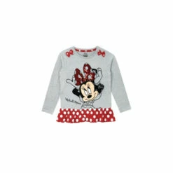 Disney Minnie Mouse Sequin Long Sleeve T-Shirt For Female