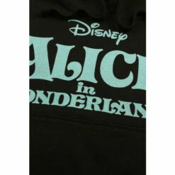 Disney Alice Logo Cotton Cropped Hoodie For Female -Mickey Mouse Shirts Shop unnamed file 1281