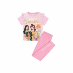 Disney Princess Short Sleeve Long Leg Made To Sparkle Pyjama Set For Female -Mickey Mouse Shirts Shop unnamed file 1290