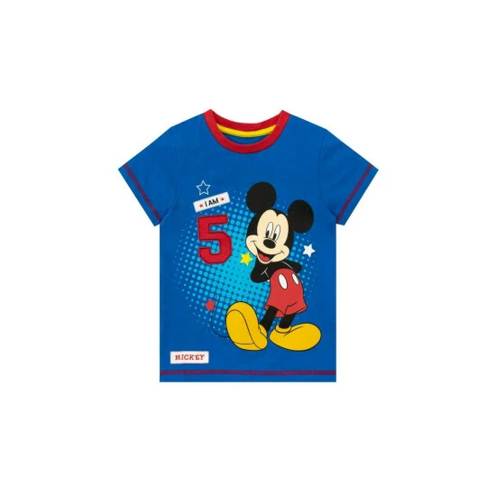 Disney Mickeu Mouse I Am Five T-Shirt For Male 3 Disney Mickeu Mouse I Am Five T-Shirt For Male - Image 3