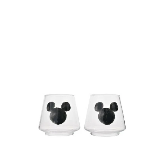 Disney Mickey Shapes Set Of 2 Glass Candle Holders For Unisex 1 Disney Mickey Shapes Set Of 2 Glass Candle Holders For Unisex