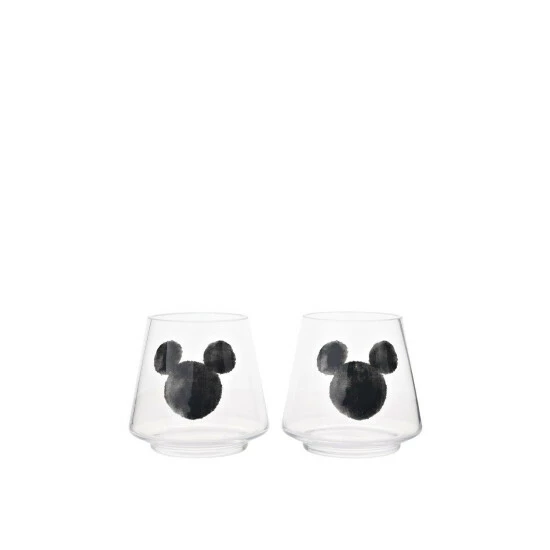 Disney Mickey Shapes Set Of 2 Glass Candle Holders For Unisex 2 Disney Mickey Shapes Set Of 2 Glass Candle Holders For Unisex - Image 2