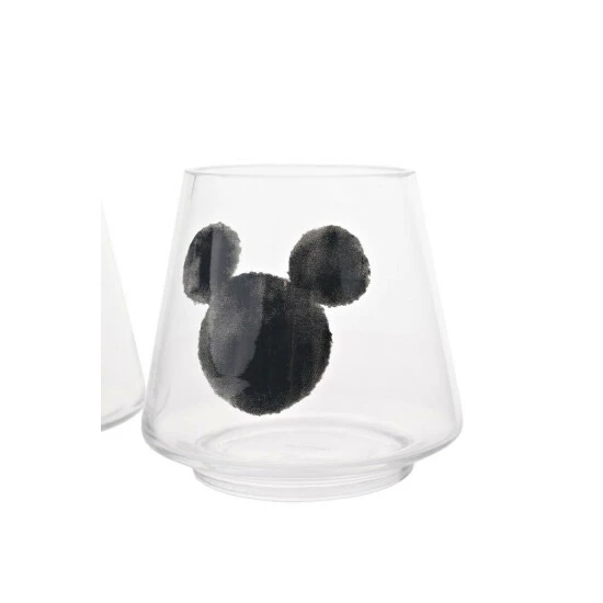Disney Mickey Shapes Set Of 2 Glass Candle Holders For Unisex 3 Disney Mickey Shapes Set Of 2 Glass Candle Holders For Unisex - Image 3