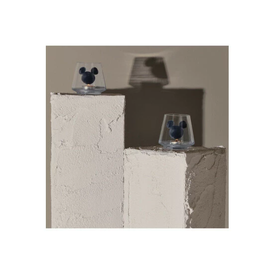 Disney Mickey Shapes Set Of 2 Glass Candle Holders For Unisex 5 Disney Mickey Shapes Set Of 2 Glass Candle Holders For Unisex - Image 5