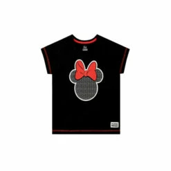 Disney Minnie Mouse Polka Dot Motif T-Shirt For Female