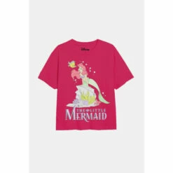 Disney Little Mermaid Rock Girls T-Shirt For Female -Mickey Mouse Shirts Shop unnamed file 1382