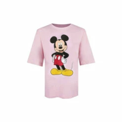 Disney Mickey Mouse Boss Man Oversized Cotton T-shirt For Female -Mickey Mouse Shirts Shop unnamed file 1390