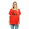 Disney Love Mickey Mouse Cotton T-shirt For Female