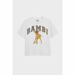Disney Bambi Collegiate Girls T-Shirt For Female -Mickey Mouse Shirts Shop unnamed file 1446