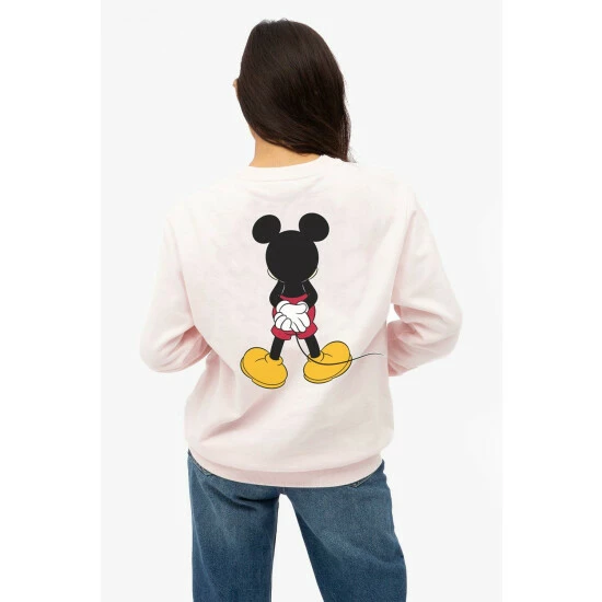 Disney Mickey Mouse Boss Man Womens Crew Sweatshirt For Female 1 Disney Mickey Mouse Boss Man Womens Crew Sweatshirt For Female