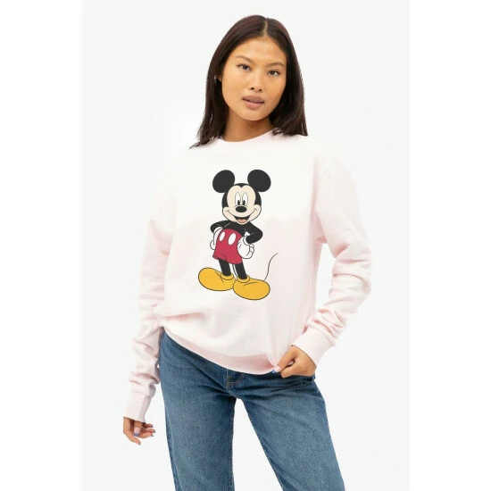 Disney Mickey Mouse Boss Man Womens Crew Sweatshirt For Female 2 Disney Mickey Mouse Boss Man Womens Crew Sweatshirt For Female - Image 2