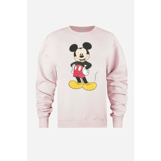 Disney Mickey Mouse Boss Man Womens Crew Sweatshirt For Female 3 Disney Mickey Mouse Boss Man Womens Crew Sweatshirt For Female - Image 3