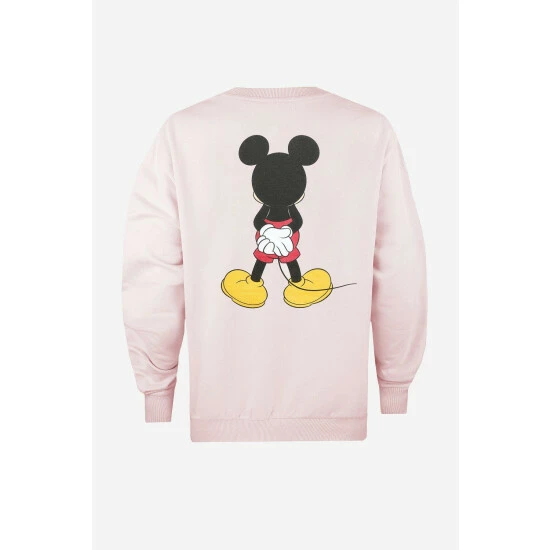 Disney Mickey Mouse Boss Man Womens Crew Sweatshirt For Female 4 Disney Mickey Mouse Boss Man Womens Crew Sweatshirt For Female - Image 4