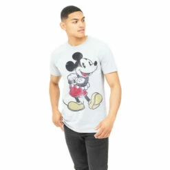 Disney Vintage Mickey Mouse Cotton T-shirt For Male -Mickey Mouse Shirts Shop unnamed file 1477