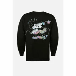 Disney Minnie Mouse Gradient Love Womens Crew Sweatshirt For Female -Mickey Mouse Shirts Shop unnamed file 1556