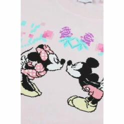 Disney Mickey & Minnie Mouse Cross Stitch Womens Crew Sweatshirt For Female -Mickey Mouse Shirts Shop unnamed file 1566