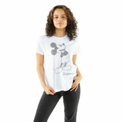 Disney Mickey California Vintage Cotton T-shirt For Female -Mickey Mouse Shirts Shop unnamed file 1699