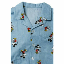 Disney Baby Mickey Mouse Print Shirt And Short 2-Piece Set For Male -Mickey Mouse Shirts Shop unnamed file 174