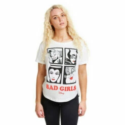 Disney Bad Girls Cotton T-shirt For Female -Mickey Mouse Shirts Shop unnamed file 1788