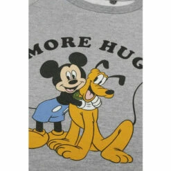 Disney Mickey Mouse More Hugs Cotton Cropped Sweatshirt For Female -Mickey Mouse Shirts Shop unnamed file 1802