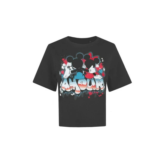 Disney Graff Amour Cotton T-shirt For Female 2 Disney Graff Amour Cotton T-shirt For Female - Image 2