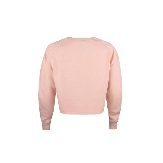 Disney Mickey Mouse More Hugs Cotton Cropped Sweatshirt For Female 3 Disney Mickey Mouse More Hugs Cotton Cropped Sweatshirt For Female - Image 3