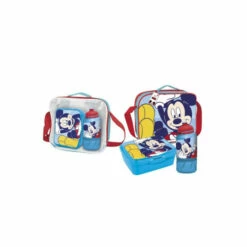 Disney Mickey Mouse Lunch Bag Set For Unisex