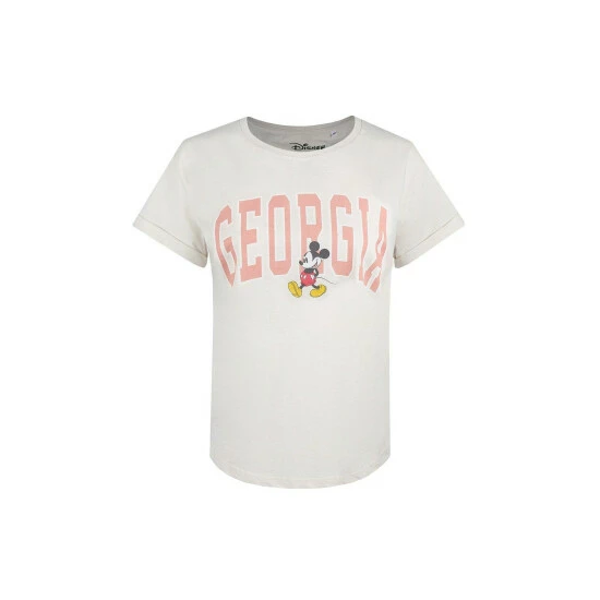 Disney Mickey Mouse Georgia Cotton T-shirt For Female 2 Disney Mickey Mouse Georgia Cotton T-shirt For Female - Image 2