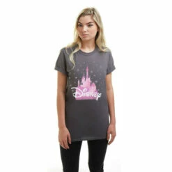 Disney Castle Cotton T-shirt For Female -Mickey Mouse Shirts Shop unnamed file 20