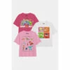 Disney Pixar All Time Favourites Girls T-Shirt 3 Pack For Female