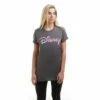 Disney Plain Logo Cotton T-shirt For Female