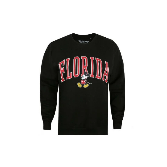 Disney Mickey Mouse Varsity Cotton Sweatshirt For Female 2 Disney Mickey Mouse Varsity Cotton Sweatshirt For Female - Image 2