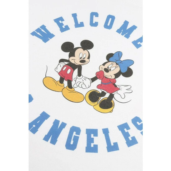 Disney Mickey & Minnie Mouse LA Cotton Sweatshirt For Female 3 Disney Mickey & Minnie Mouse LA Cotton Sweatshirt For Female - Image 3