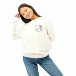 Disney Mickey Mouse Original Circle Est. 1928 Cotton Sweatshirt For Female