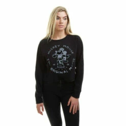 Disney The Original Mouse Cotton Cropped Sweathsirt For Female -Mickey Mouse Shirts Shop unnamed file 2115