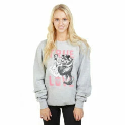 Disney True Love Cotton Sweatshirt For Female -Mickey Mouse Shirts Shop unnamed file 2134
