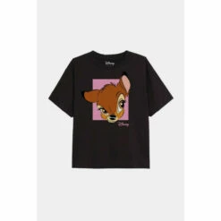 Disney Bambi Face Girls T-Shirt For Female -Mickey Mouse Shirts Shop unnamed file 2139