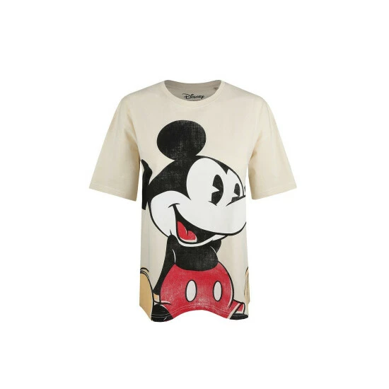 Disney Mickey Mouse Sitting Cotton T-shirt For Female 2 Disney Mickey Mouse Sitting Cotton T-shirt For Female - Image 2