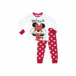 Disney Minnie Mouse Polka Dot Pyjamas For Female